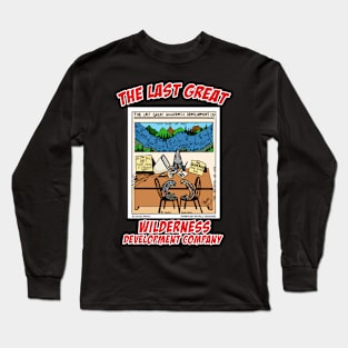 Fish Buying A River Lot Funny Fishing Novelty Gift Long Sleeve T-Shirt